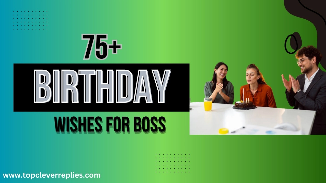 Funny birthday wishes for boss